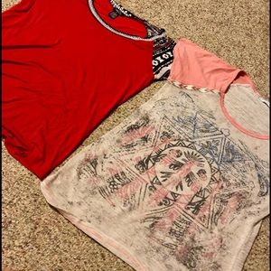 Rue21 & maurices medium tee shirts!